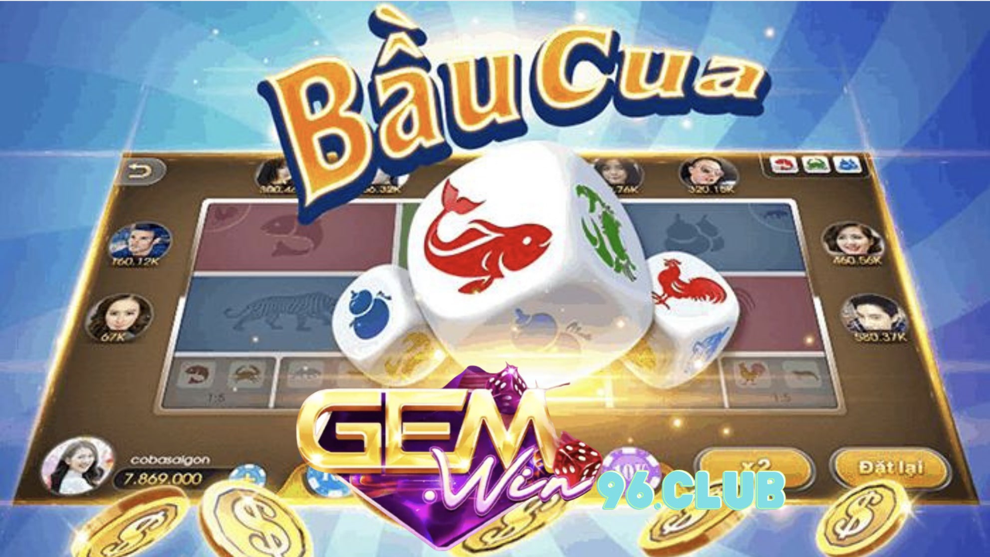 Giới thiệu về game bầu cua tại cổng game bài Gemwin Giới thiệu về game bầu cua tại cổng game bài Gemwin