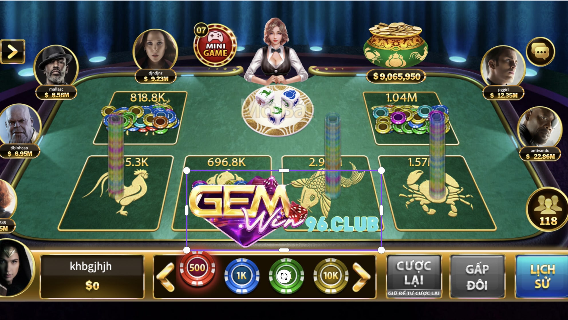 Những bí quyết chơi game bầu cua siêu đỉnh Những bí quyết chơi game bầu cua siêu đỉnh