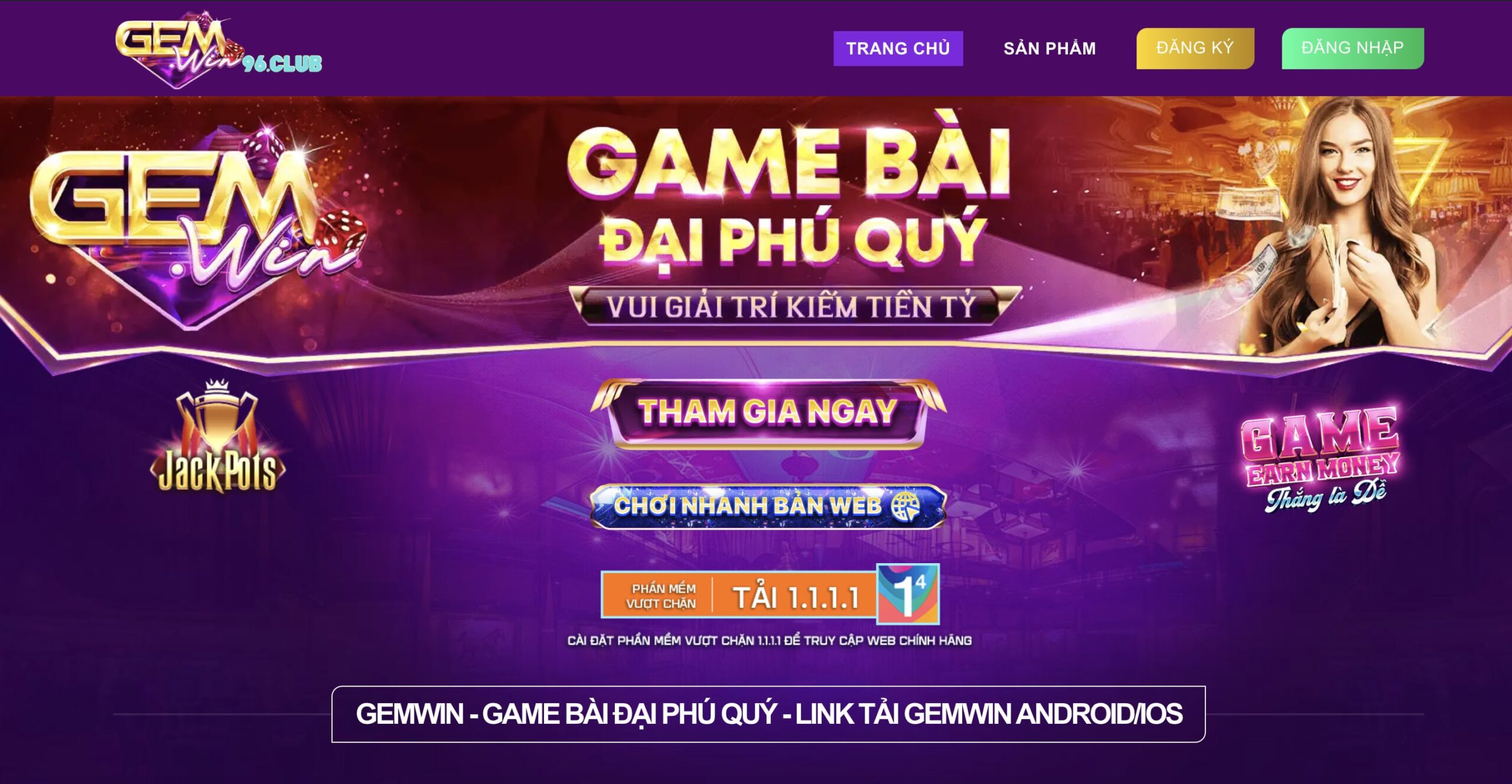 Cổng game Gemwin sân chơi ganme bài đổi thưởng đẳng cấp hiện nay Cổng game Gemwin sân chơi ganme bài đổi thưởng đẳng cấp hiện nay