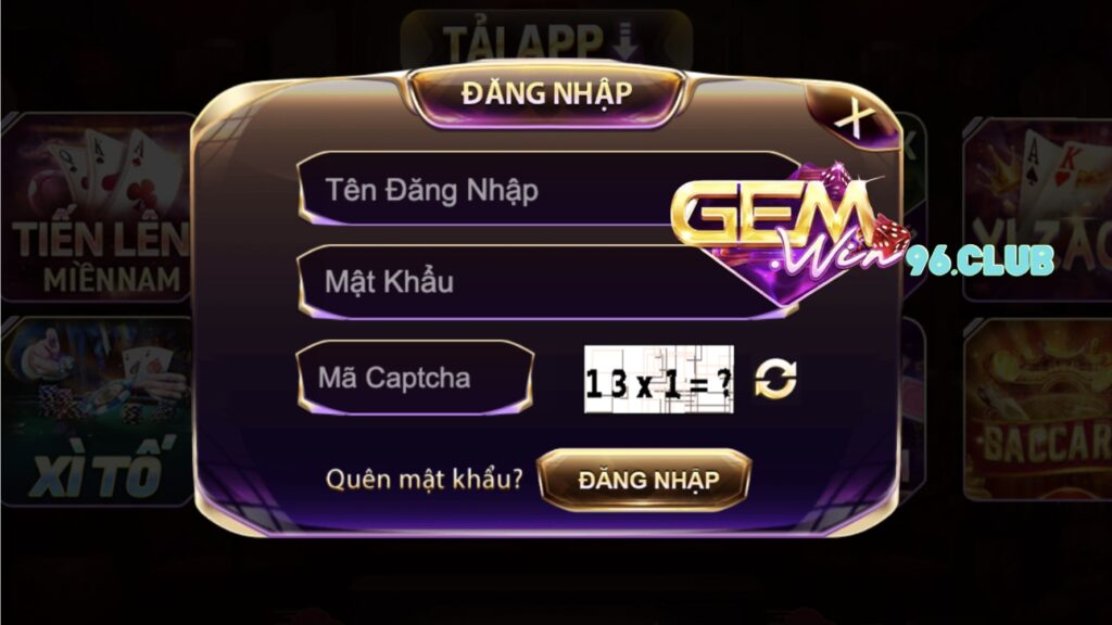 Hướng dẫn đăng nhập Gemwin đơn giản và chi tiết