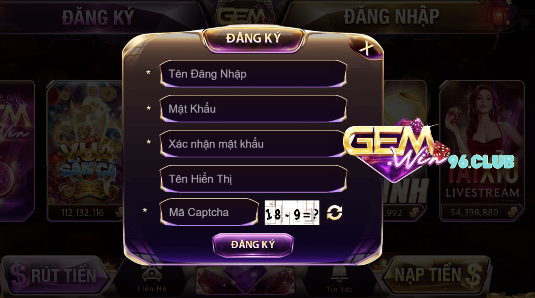 Hướng dẫn cách đăng ký và đăng nhập Gemwin nhanh chóng Hướng dẫn cách đăng ký và đăng nhập Gemwin nhanh chóng