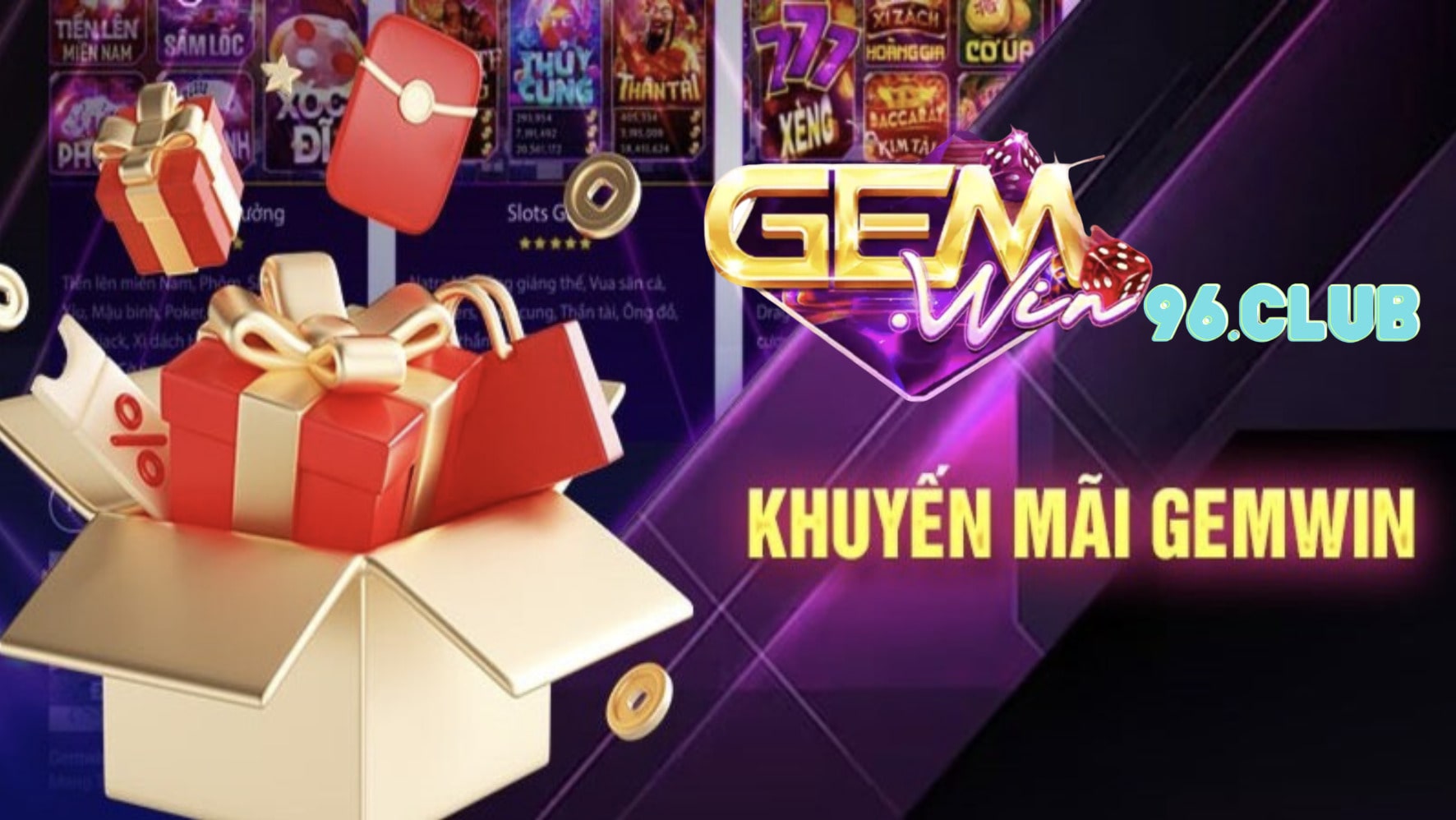 Khuyến mãi Gemwin nhận quà tưng bừng chơi ganme thoải mái Khuyến mãi Gemwin nhận quà tưng bừng chơi ganme thoải mái